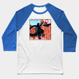 GODZILLA BALLING Baseball T-Shirt